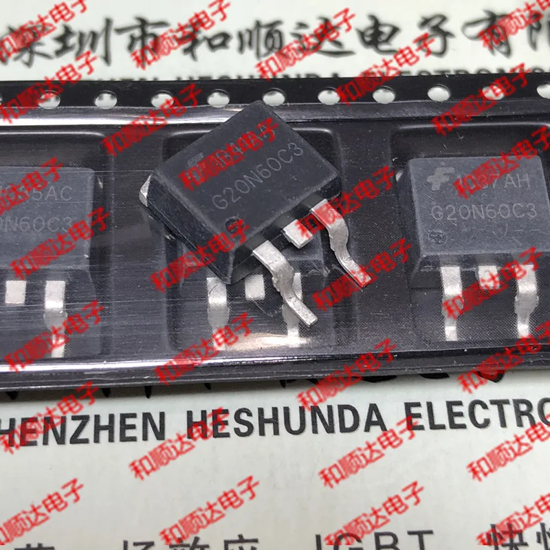 5 шт./G20N60C3 HGT1S20N60C3S-263 45A 600V TO263