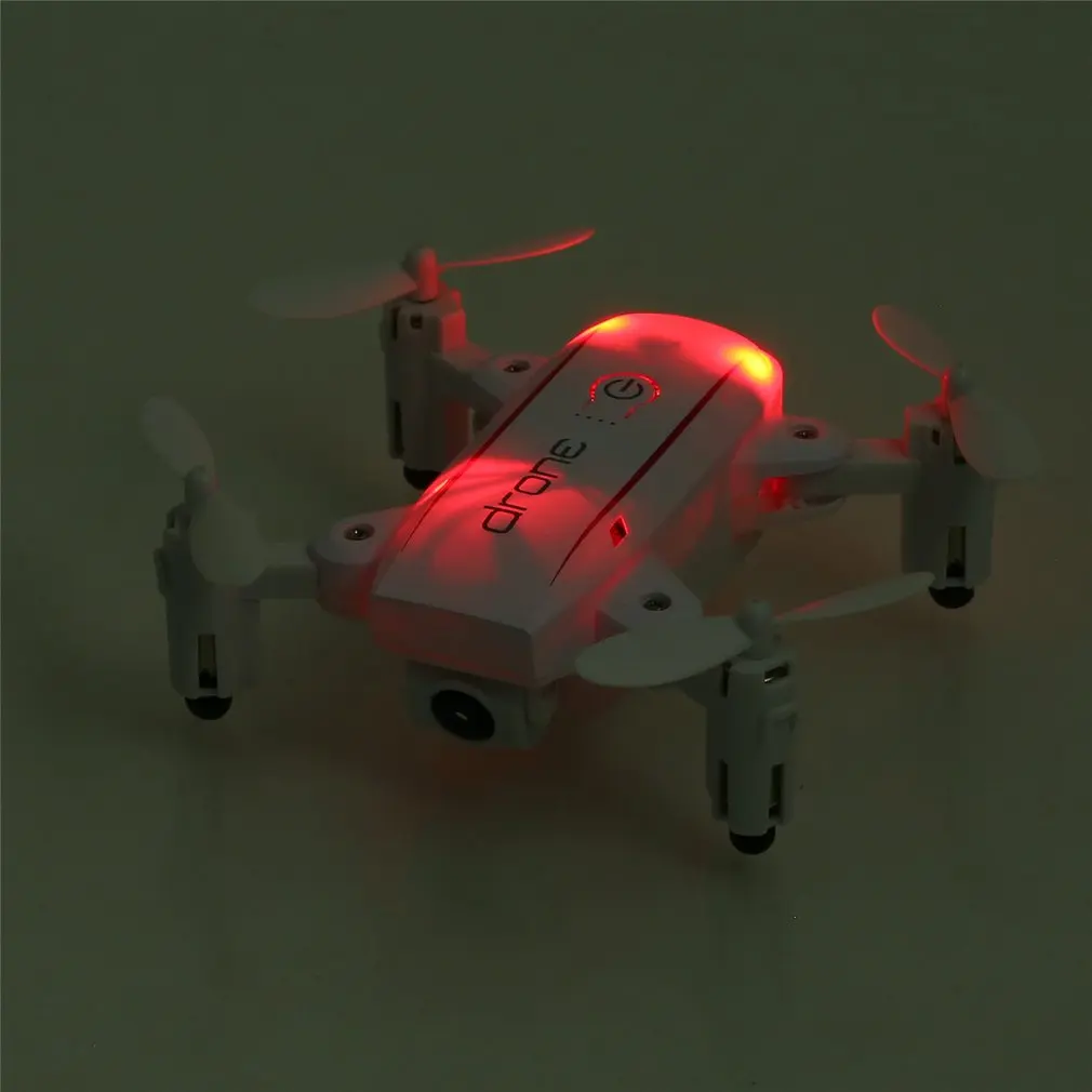 Складной мини RC Дрон с 480 P/720 P Камера 2,4 г р/у Дрон Профессиональный RC FPV Wi-Fi Micro Квадрокоптер с режимом headless удержания высоты