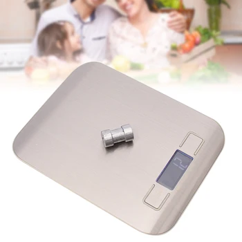 

Multipurpose Kitchen Scale Digital Food Scale Electronic Scale Kitchen Tools Stainless Steel LCD Display Electronic Scale