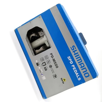 

Shimano PD-M520 XC Clipless SPD Pedals MTB Mountain Bike Self-locking Pedal + SM-SH51 Cleats Bicycle Parts