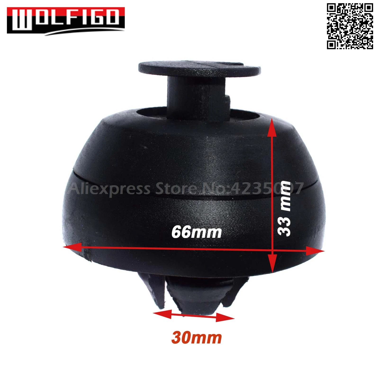 WOLFIGO Новый 4 шт. JACK PAD для Mercedes Benz W124 R129 W208 W210 W215 C208 CLK 0019979586 A0019979586 1249970986|Деталь шасси|