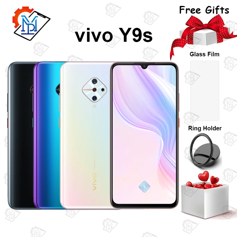 Vivo Y9s смартфон с 5 дюймовым дисплеем восьмиядерным процессором Snapdragon 6 38 ОЗУ 8 Гб
