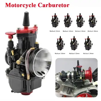 

21/24/26/28/30/32/34mm Aluminium Motorcycle Off-road Carburetor Replacement 2019