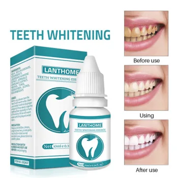 

Hot 10ML Dental Care Teeth Whitening Liquid for Yellow Tooth Smoke Teeth Cleaning Liquid Oral Care Women Girl t6