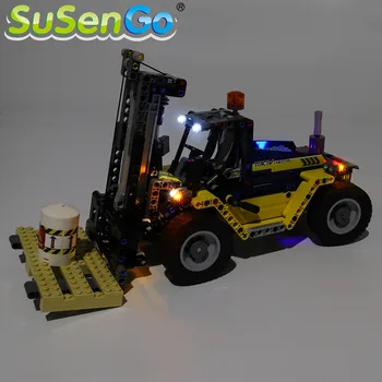

SuSenGo LED Light Set For 42079 Technic Heavy Duty Forklift Building Blocks Lighting Set Compatible with 20082 7002 NO Model