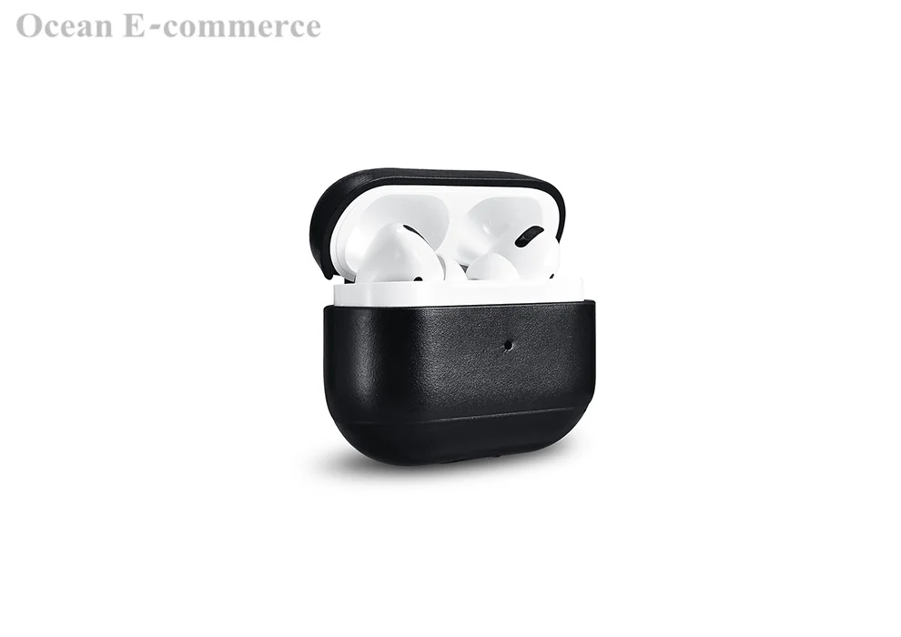 Чехол для AirPods Pro из натуральной кожи и жесткого пластика, чехол для Apple AirPods Pro, роскошный защитный чехол