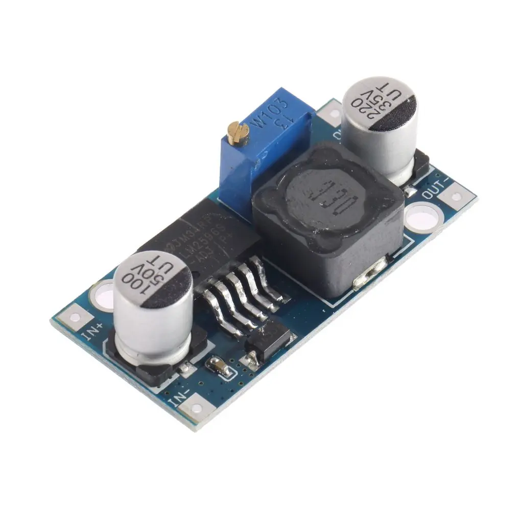 

1pc Small LM2596 power supply module DC/DC BUCK 3A adjustable buck module regulator ultra LM2596S 24V switch 12V 5V 3V Newest