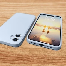 Original Official Liquid Case For iPhone 11 12 Pro Max Silicone Case For iPhone X XS XR 7 8 Plus SE 2020 Full Cover