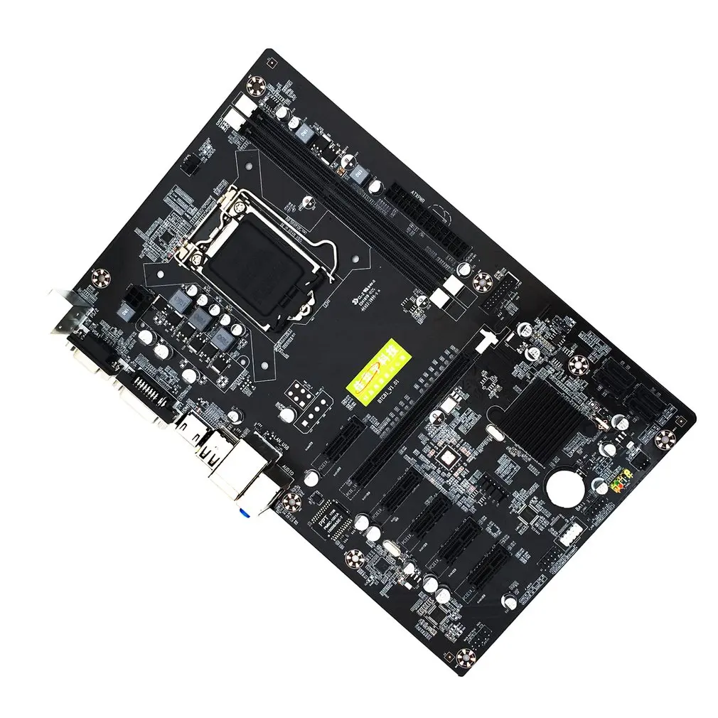 H81-btc адаптер материнской платы набор карт 6 гпус для Eth Rig Btc Miner 6 Pci-e материнская плата 6 Pci расширители стояки