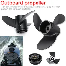 Адаптированные к Dongfa 5-6 подвесной пропеллер лодочные моторы Алюминиевый Пропеллер 12 зубной позвоночник