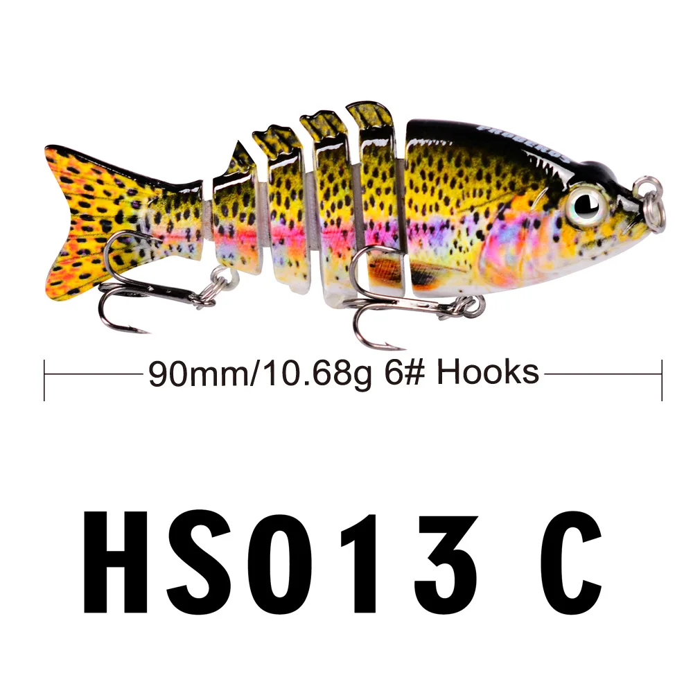 9 см классические приманки Пластик SUPERBAIT 10,68G приманки рыболовный крючок(Ужасная рыбы Пластик рыболовные приманки Hs013