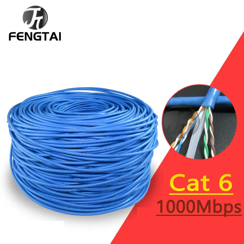 Ethernet Cable Cat6 Lan Cable UTP RJ45 Network Patch Cable 20m 15m For PC Internet Cable 30m 50m 40m 25m Router Cat 6 Cable