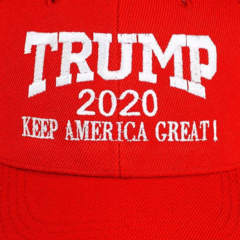 SEWS-1Pcs Трамп держать America Great вышивка шляпа для избирательной кампании бейсбольная кепка USA красный