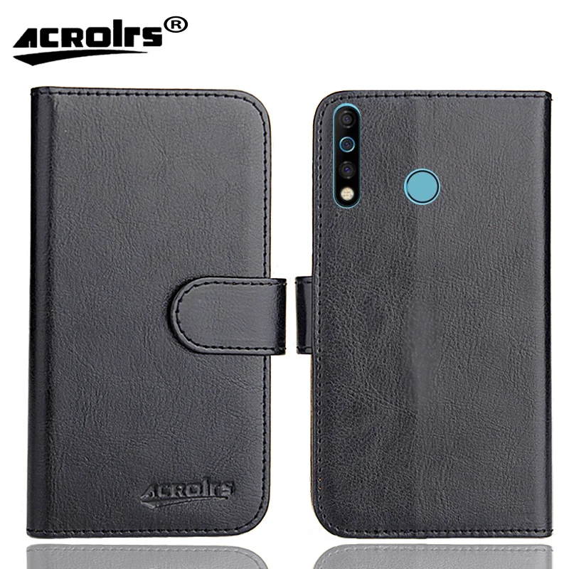 Tecno Spark 4 Case 6.52&quot 6 Colors Flip Soft Leather Crazy Horse Phone Cover Stand Function Cases Credit Card Wallet | Мобильные