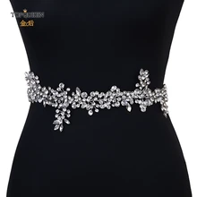 TOPQUEEN SH259 стразы свадебный пояс Фиолетовый Стразы Свадебный Пояс синий пояс фиолетовый цветочный свадебный пояс белый пояс для невесты