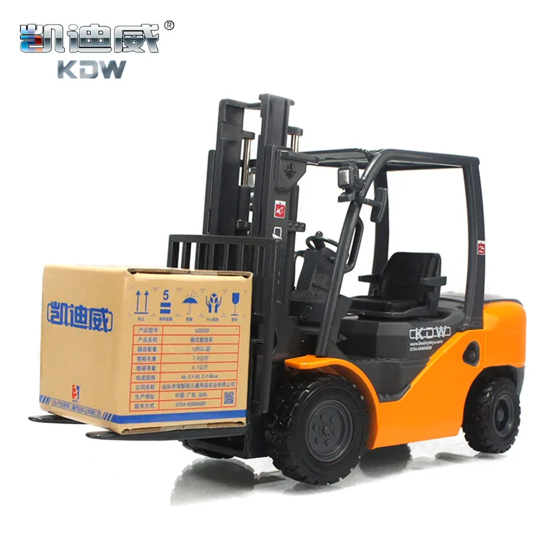 

Genuine Product Cadeve Alloy Car Model 625039 Forklift, Light Separate-Model Fork Loader Toy