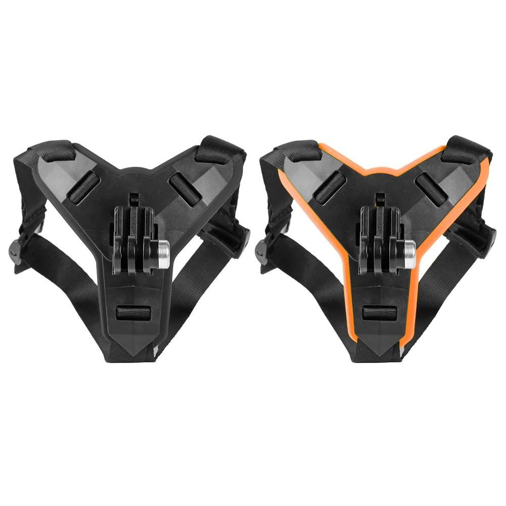 Correa de barbilla para casco de motocicleta, montaje para GoPro Hero 9 8 7 5 OSMO Action Xiaomi Yi, accesorios para Cámara de Acción