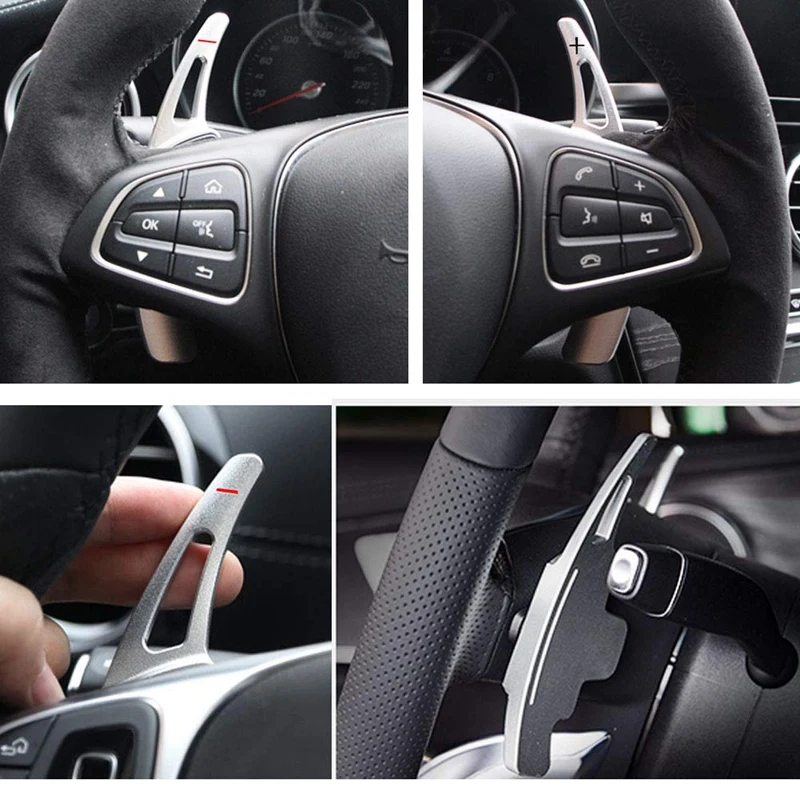 Paddle Shifter расширение для Mercedes Benz алюминиевый сплав сдвиг весло лезвие для a B C CLA CLS E G GL GLA GLC GLE GLS Metris S