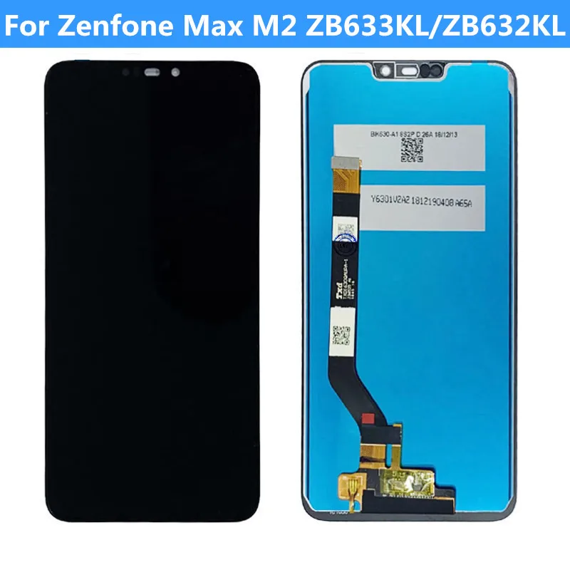 

For Zenfone Max M2 ZB633KL/ZB632KL LCD Display Touch Screen Replacement Damaged LCD Display Touch Screen With/Without Frame