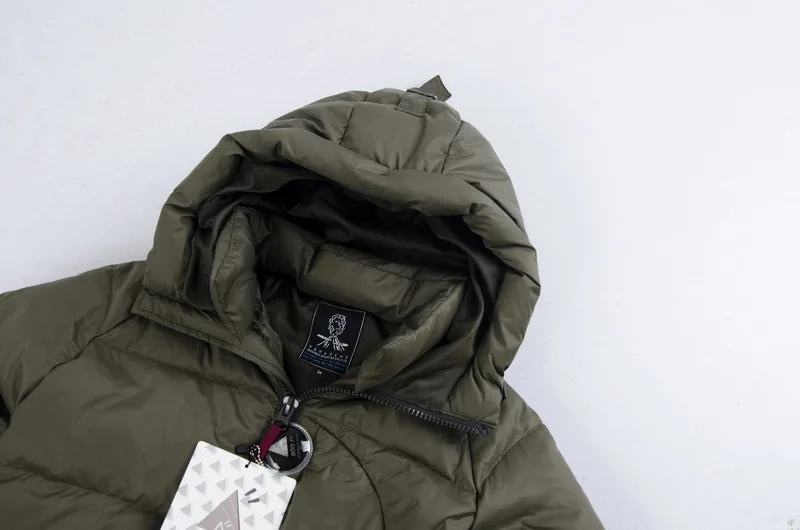 Вертикальный Ze производится 18aw национальной тенденции 4-Цвет легких серии на открытом воздухе пуховик Для мужчин с длинным рукавом с Теплая куртка