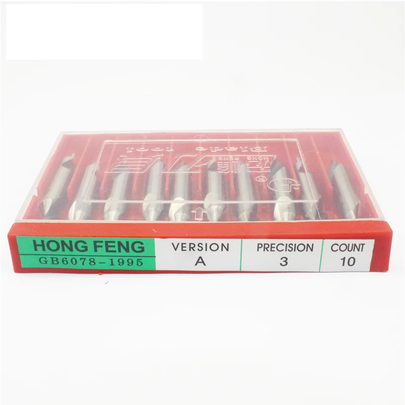 

10pcs/Set 3mm 3.15mm Hand HSS Combined Double-head vertical milling Countersink Bit Lathe Mill Tackle Tool in Bit Lathe Mill