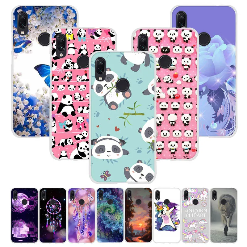 

Phone Case For Xiaomi Redmi Note 7 7Pro Soft Silicone TPU Cover For Protector Xiaomi Xiomi Redmi Note4X 3S GO 7 Pro Case Fundas