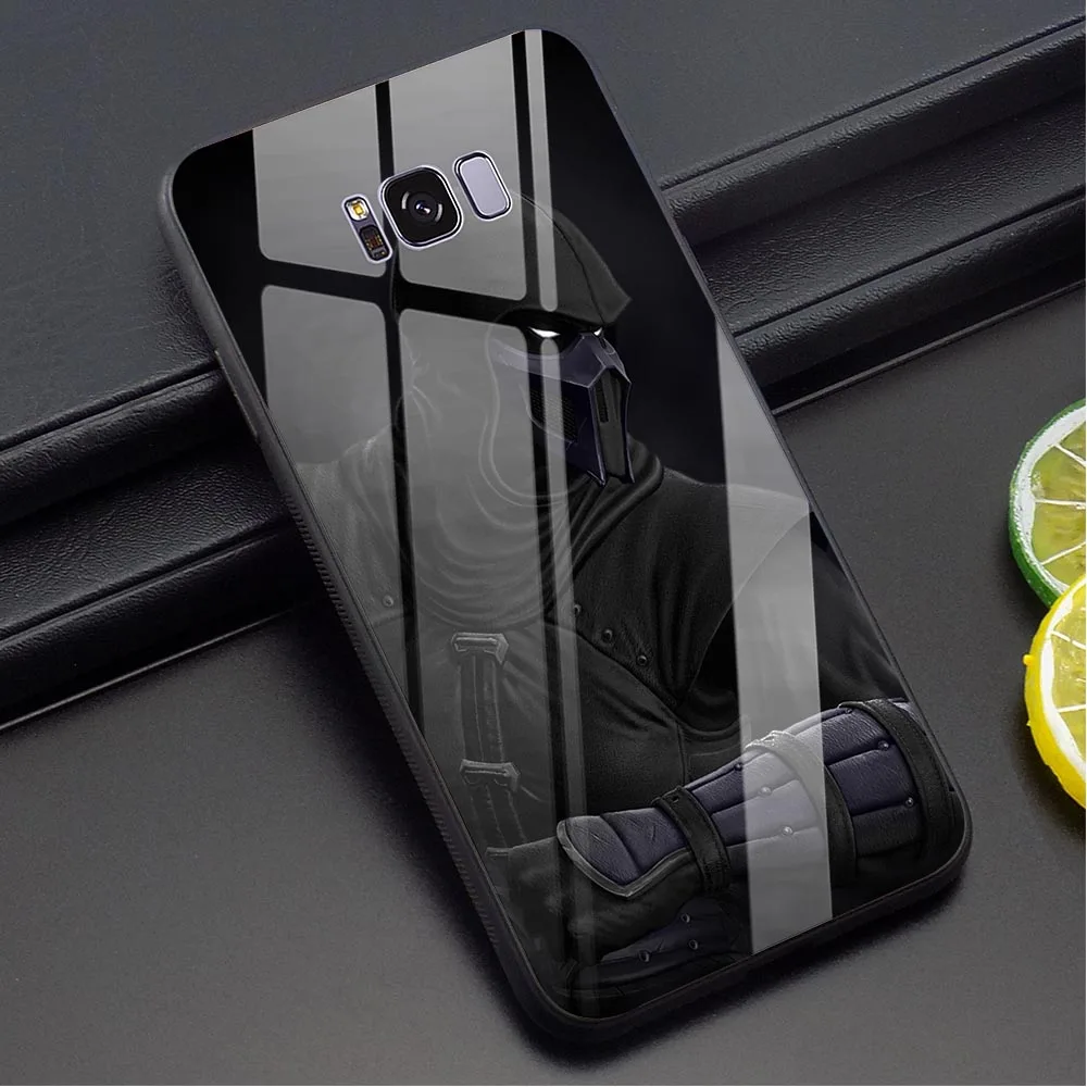 K0004006 Для телефона с изображением игры Mortal Kombat Крышка для samsung Galaxy S10 A70 A60 M40 A50 A40 A20 A30 A10 S7 край S8 S9 Plus закаленное Стекло - Цвет: K0004006