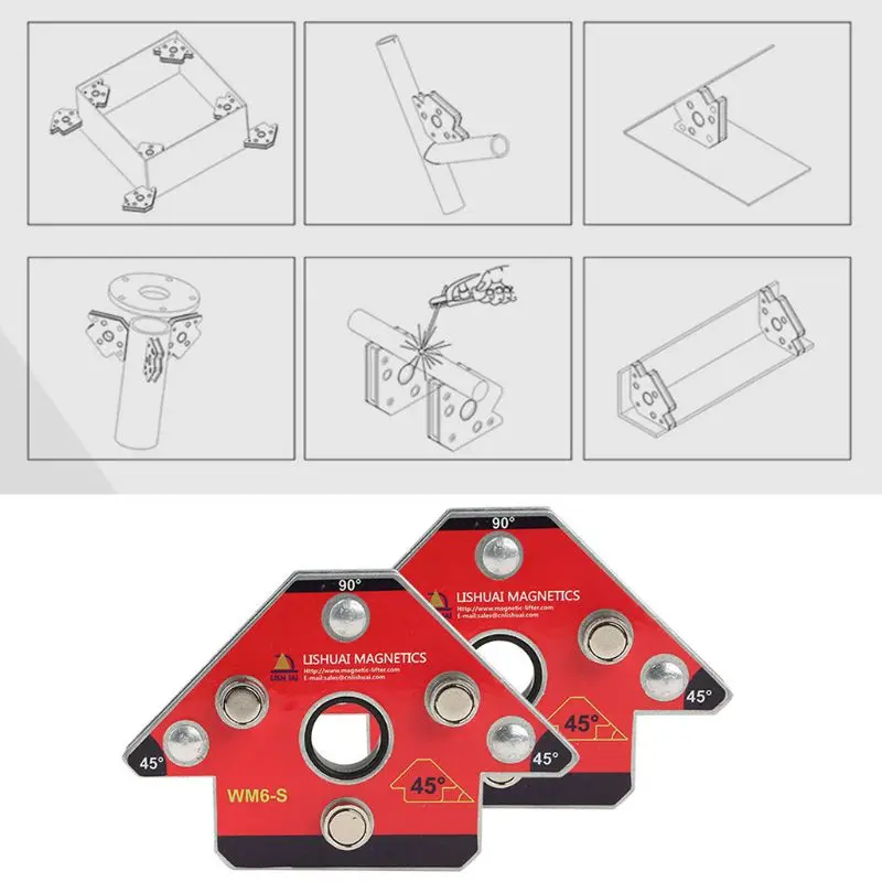 Неодимовый магнит трехмерный сварочный держатель зажим для сварочного магнита WM6S