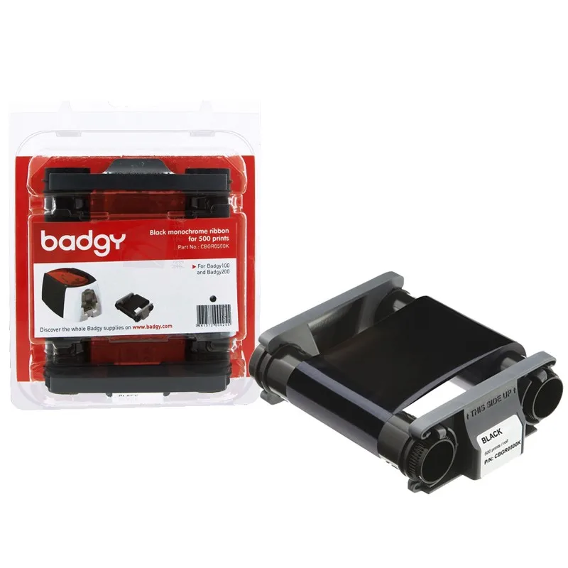 Evolis-オリジナルのcbgr0500kブラックリボンカセット,500プリント,evolis badgy100  badgy200idカードプリンターで使用 AliExpress Mobile