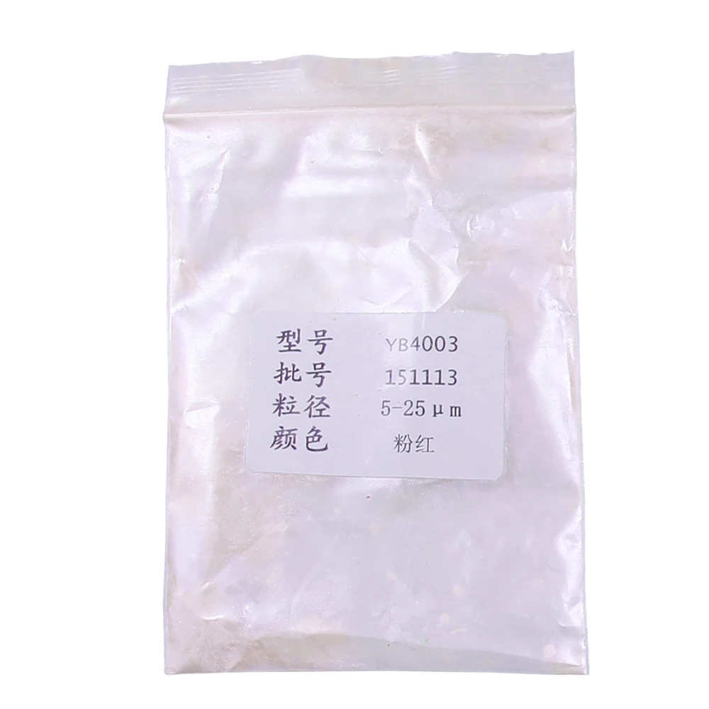 Light Pink Pearl Powder Pigment Mineral Mica Powder DIY Dye Colorant for Soap Automotive Arts Crafts