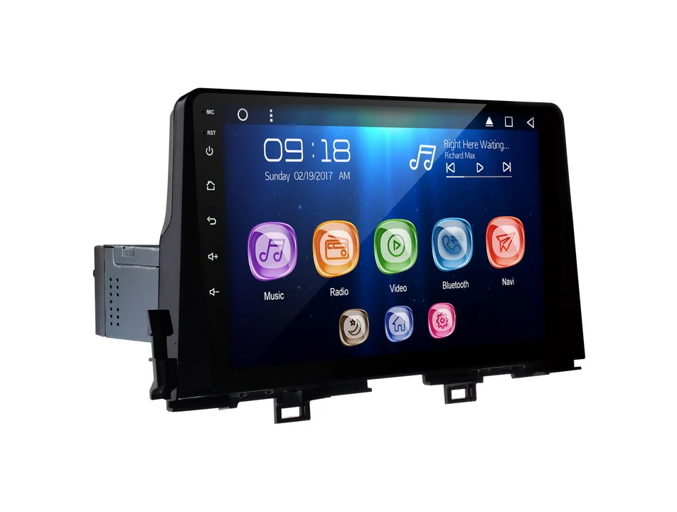 Excellent Allways 10.1" IPS Screen Android 9.0 Octa-core Ram 2GB Rom 32GB Car Multimedia for Kia Picanto (Morning) 2017 with 2.5D Touch 2