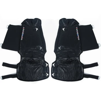 

Breathable Black Pair Thickened Leggings Protective Knee 2pcs Electric Car Motorcycle Leather Warm Accs Part Tool Replaces