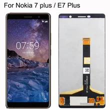 Écran tactile LCD, 6.0 pouces, pour Nokia 7 plus / E7 Plus TA-1062 TA-1046 TA-1055, nouveau=