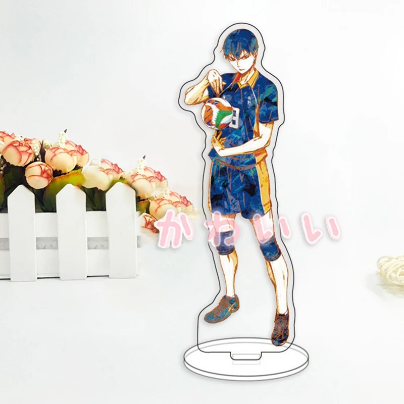 1 шт. новая модель Haikyuu Hinata Kageyama Tsukishima Sugawara семейная держатель пластины Топпер