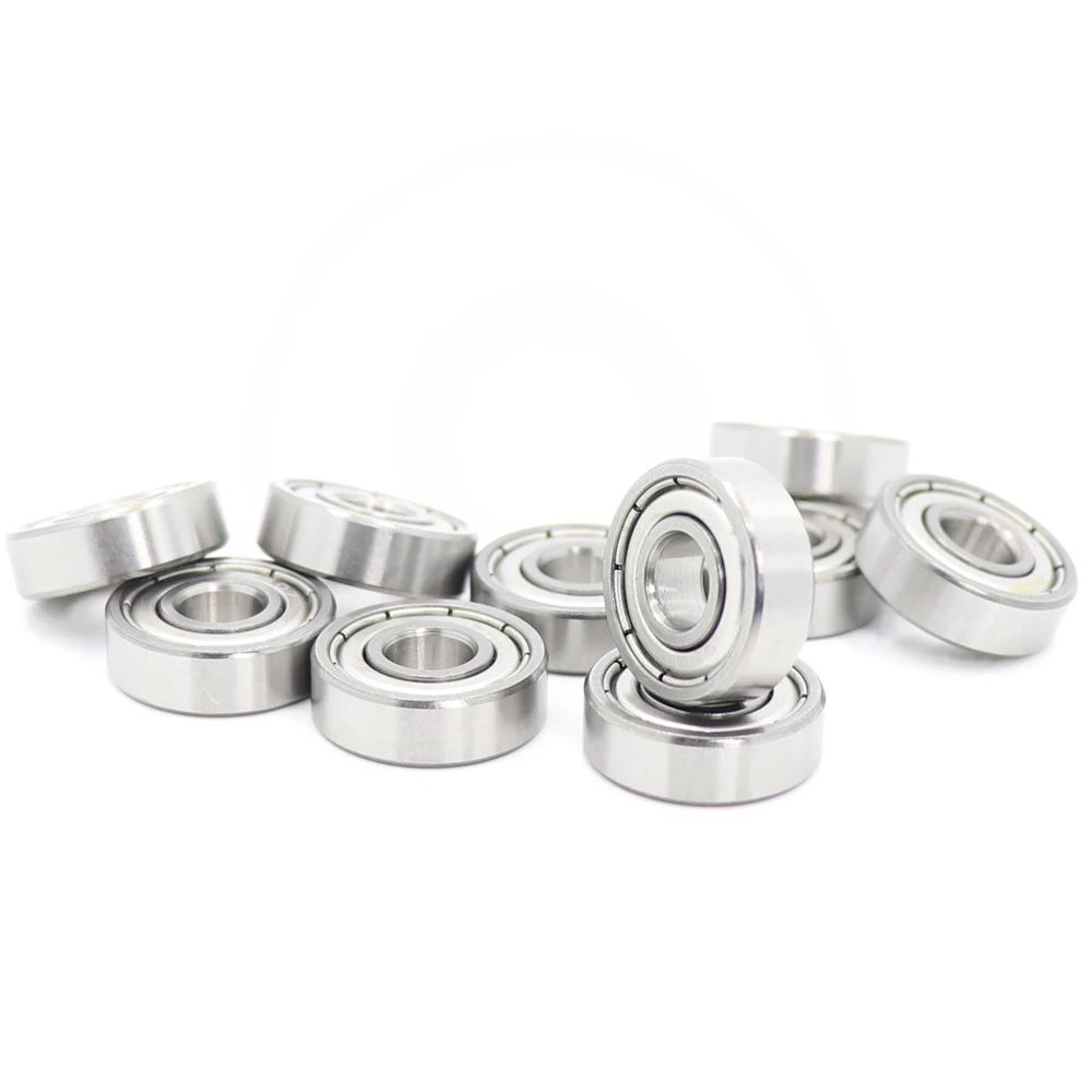 S607ZZ подшипник 7*19*6 мм (10 шт.) ABEC 1 440C ролик из нержавеющей стали S607Z S607 Z zz шариковые