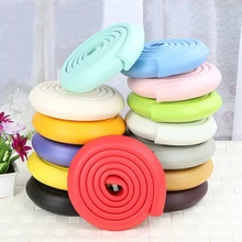 2 м безопасности шоссе угол стола Подпорная стенка утолщение угловой Противоударная накладка защитный рукав с помощью двухстороннего скотча