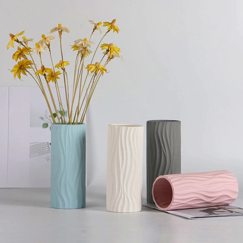 Flower Vase Decoration Home Living Room Bottle Ceramic Floral Vaas Nordic Vases for Flowers Decoracion Salon Casa | Дом и сад