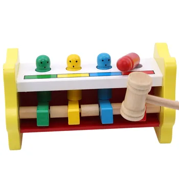 

Hot Sale Children Baby Hands-on Ability Training Hamster Toy Gift Early Educational Wooden Toys For Kids
