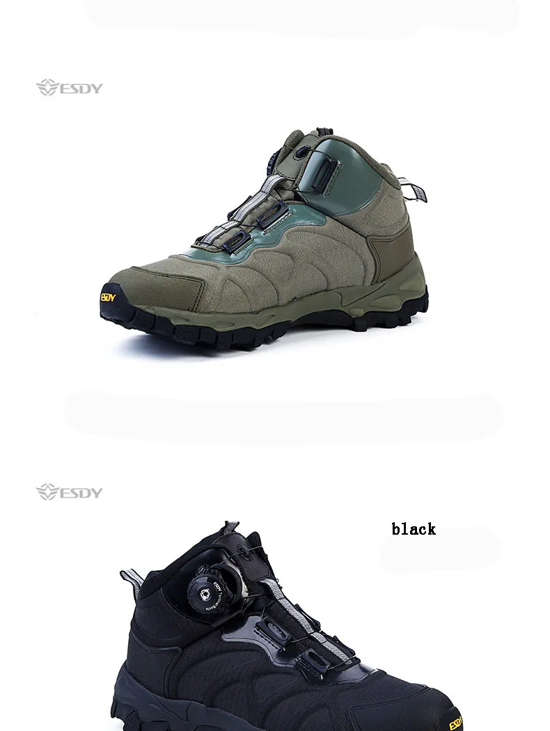 Высокие мужские военные тактические ботинки, армейские кроссовки для пустыни, ботинки на шнуровке, новые ботинки для охоты и пешего туризма