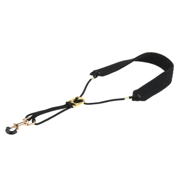 

Soft Adjustable Saxophone Neck Strap For Alto Tenor Soprano Saxophone