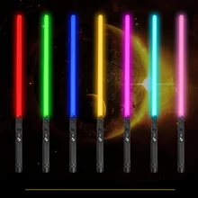 Sabre laser RGB à poignée métallique, 12 couleurs changeantes, 1 sons, Force FX FOC Blaster, jouets, cadeau