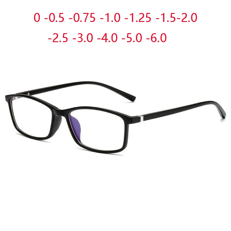 156AsphericalLensPrescriptionEyeglassesWomenMenTR90Square