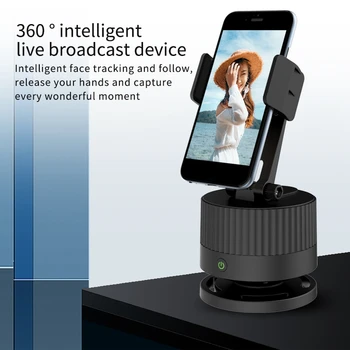 

Hot-Selfie Stick Gimbal Stabilizer for Smartphone 360°Rotation Tracking Smart Camera Phone Mount Tripod Selfie Mount