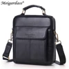 MEIGARDASS Genuine Leather Men's Bag Business Shoulder Crossbody Bags for man Casual Messenger Bag Male iPad Handbags Tote Purse ► Photo 1/6