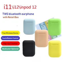 Оригинальные беспроводные наушники inpods12 TWS i11 \ i12 tws, bluetooth-гарнитура, невидимые наушники для смартфона