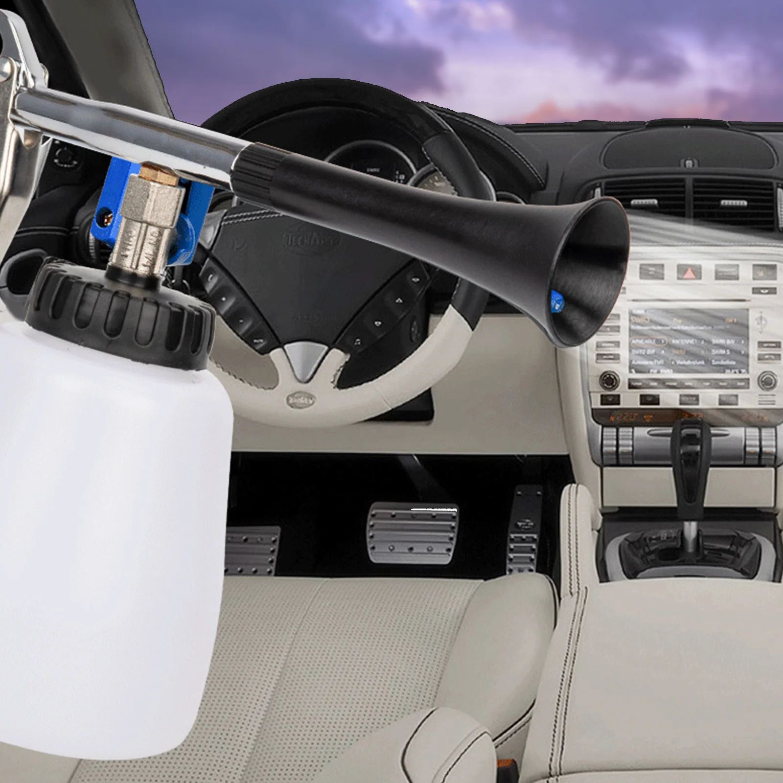 Tornado Pistola Pneumatica Ad Aria Compressa Autolavaggio Ad Alta Pressione Pistola Per Pulizia Profonda Interna Strumento Espuma Per Strumento Di Det