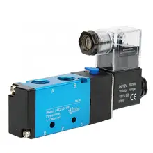 1 шт. 4V210-08 2 положения 5 способ Соленоидный клапан PT1/4in фильтрация воздуха DC3W AC 6VA потребление