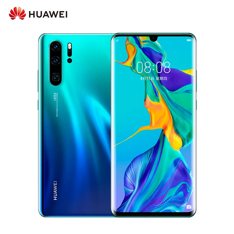  Original Global Huawei P30 Pro Smartphone 8GB RAM 256GB ROM 6.47 inch 4G GSM Android 9.0 Mobile Pho