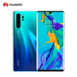 Оригинальная глобальная Huawei P30 Pro смартфон 8 Гб оперативной памяти 256 ГБ ROM 6,47 дюймов 4G GSM Android 9,0 мобильный телефон 40MP + 32MP Leica 4 камеры