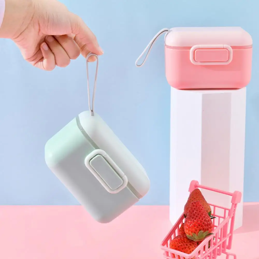 400/800ml Travel Outdoors Portable Light Baby Milk Powder Storage Box Leakproof Case Milk Powder Container Dispenser